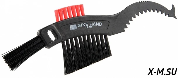 Щетка YC-790 Bike Hand для чистки цепи и трещотки 230045 Щетка YC-790 Bike Hand для чистки цепи и трещотки 230045