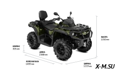 Квадроцикл BRP CAN-AM OUTLANDER MAX XU+ T 650