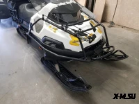 Защита днища снегохода алюминиева + комплект крепежа Stels Росомаха S800/Viking включая V2.0 (2014-)