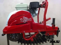 Снегоход мотобуксировщик Ерш с двигателем GreenField 6.5