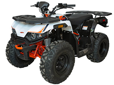 Квадрицикл KAYO AU180 (белый пластик 2024 г.) (ПТС)