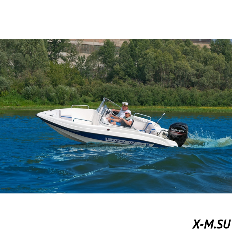 Стеклопластиковый катер WYATBOAT 3DC Open Стеклопластиковый катер WYATBOAT 3DC Open