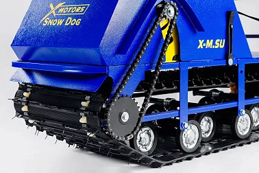 Мотобуксировщик SNOW DOG 9  с эл.запуском (DINKING)
