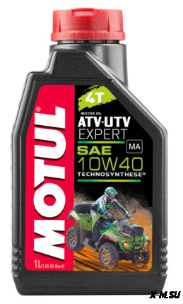 Масло моторное MOTUL 10w40 п/син. 4Т ATV-UTV Expert 1л НЕ МАРК