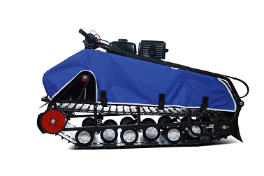 Мотобуксировщик Бурлак ОПТИ-3 15 Л.С. (КАПОТ ТКАНЬ)