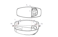 Колпак 2-х тактного ПЛМ MARLIN 15F